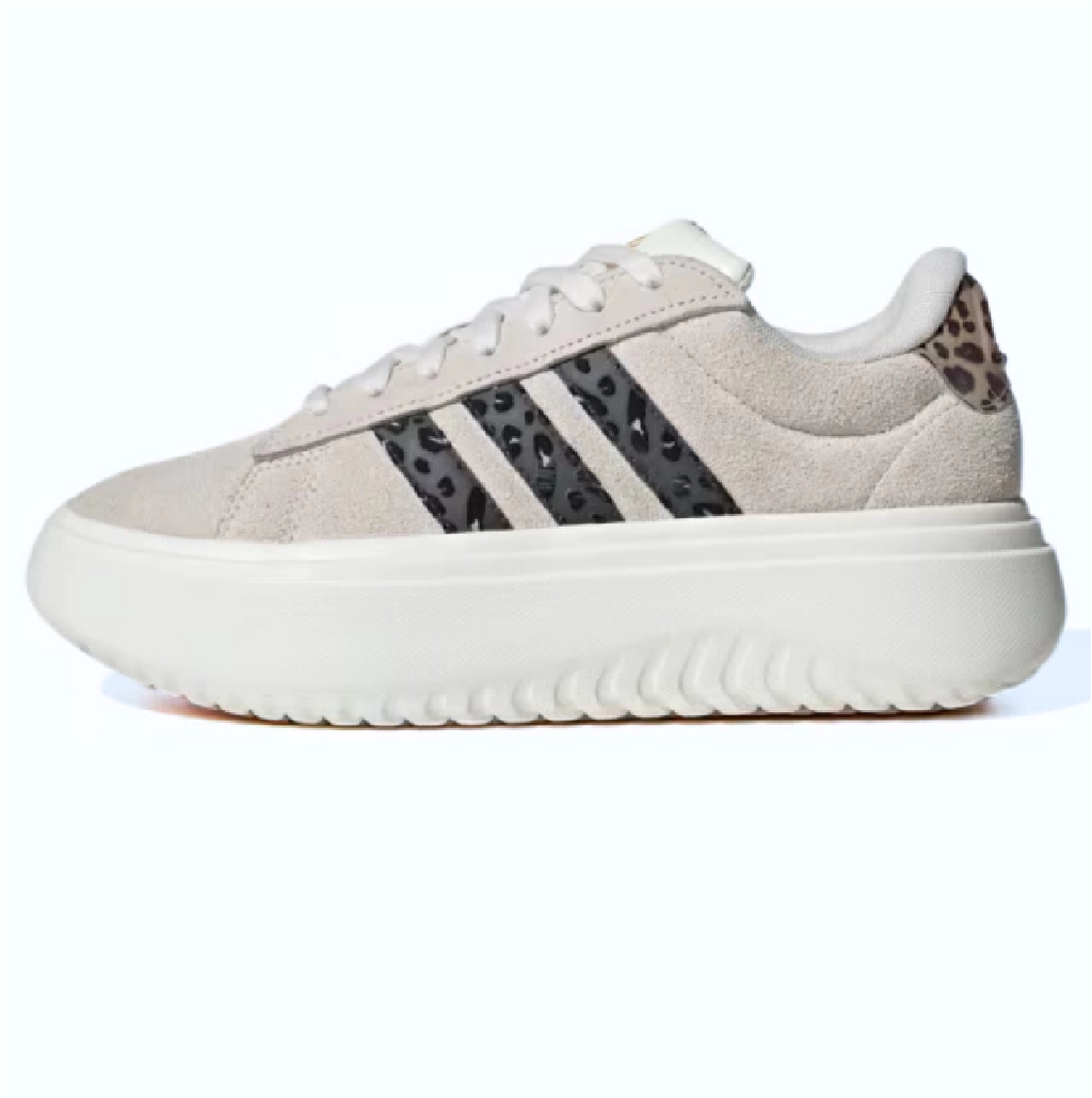 Tênis Feminino Adidas Grand Court Platform Suede
